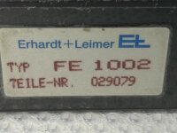 Erhardt + Leimer FE 1002 Fotoelektrischer THRU-BEAM 029079