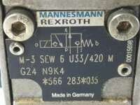 Mannesmann Rexroth M-3 SEW 6 U33/420 M Wegeventil