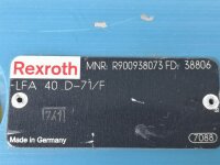 Mannesmann Rexroth LFA 40 D-71/F Hydraulikventil Ventil...
