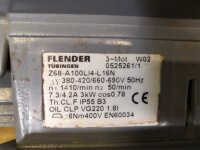 Flender 3 KW 50 min Getriebemotor Z68-A100LI4-L16N Gearbox