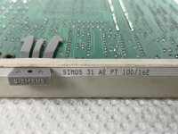 SIEMENS SIMOS 31 AE PT 100/16E Module