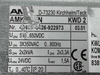 AMK AMKASYN KWD 2 Servo Drive KWD2
