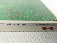 SIEMENS SIMOS 31 AE 20mA G33928-M1423 Module