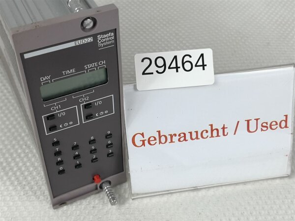 Staefa Control System EUD22 Digitale Schaltuhr