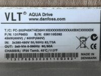 Danfoss FC-202P45KT4E20H1XGXXXXSXXXXAXBXCXXXXDX Frequenzumrichter 45 kW 131F6653