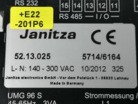 Janitza UMG 96 S 52.13.025 Universal- Messgerät