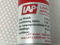 LAP LAP 05LKP/ZO5 Laser Applikationen
