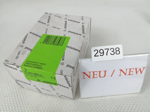 Wieland 87.220.0853.3 Modultraegerpl. Module