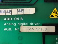 AGIE 615.971.9 Analog digital driver