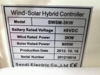 Sandi Electric SWSM-3KW Wind-Solar Hybrid Controller
