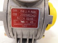 Bonfiglioli VF49 L1 P1 P63B5 Schneckengetriebe i = 45
