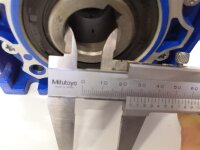 MOTOVARIO NMRV 050 Getriebe ohne Motor i = 60 NMRV050