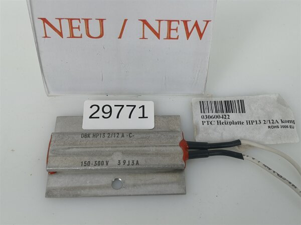 Pfannenberg HP13 2/12 A 100-240V PTC Heizplatte 030600423