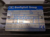 Bonfiglioli 0-12 KW 12 min Getriebemotor BN 63 B6 BN63B6 Gearbox