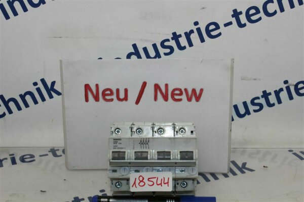 Siemens 5SP94107KC47 Leitungsschutzschalter Circuit Breaker 5SP9-410  4POL C10 T