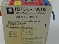 PEPPERL + FUCHS WEM/Ex-DW-T Drehzahlwächter WEM/ExDWT