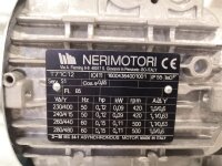 NERIMOTORI 0,09 KW 420 rpm Getriebemotor T71C12 Gearbox