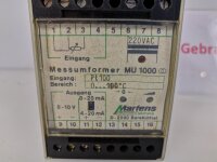 Martens Elektronik MU 1000 Messumformer...