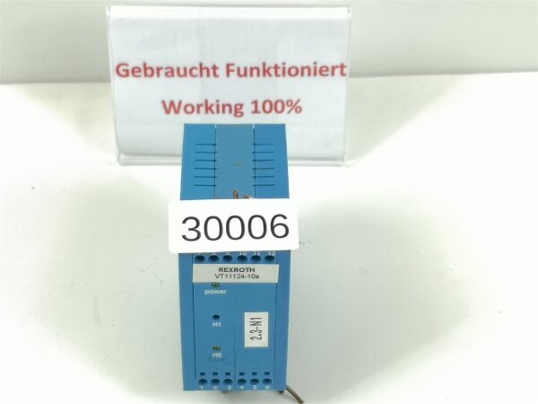 Mannesmann Rexroth VT11124-10a analoges verstärker Modul VT1112410a