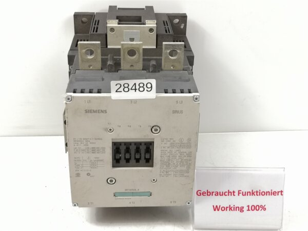 SIEMENS SIRIUS 3RH1921-1DA11 Leistungsschütz 3RH19211DA11