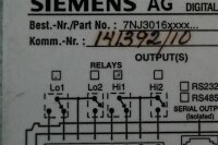 siemens Digitalanzeige 7NJ3016  USED