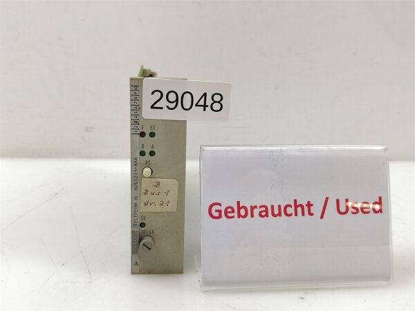 Siemens Teleperm M Stromversorgung 6DS1211-8AA