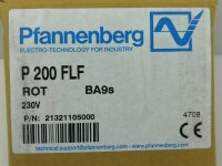 Pfannenberg P 200 FLF Signalleuchte 21321105000 ROT