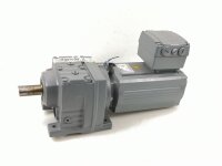 SEW 0,37 KW 49 min Getriebemotor R37DAS80N4/TF/IS Gearbox 25 mm