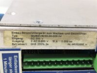 Weber WUS21-15/30-30-006-04 Einbau-Stromrichtergerät 95322656