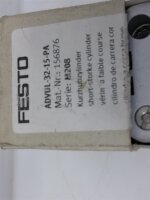 FESTO ADVUL-32-15-PA Kurzhubzylinder Zylinder 156876