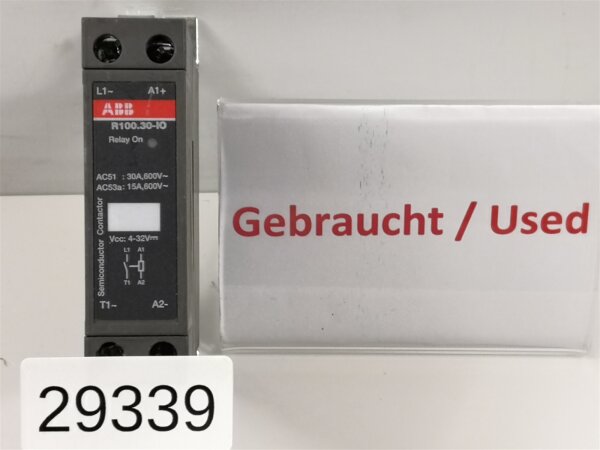 ABB R100.30-IO Halbleiterrelais Relais 1SAR113030R8607