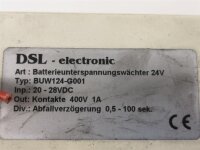 DSL- electronic BUW124-G001 Batterieunterspannugswächter BUW124G001
