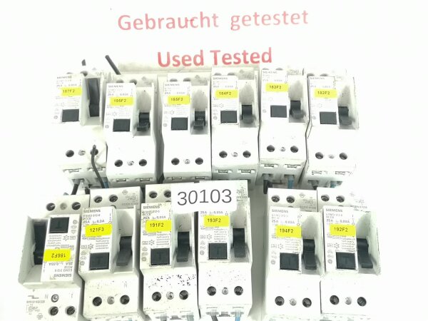 SIEMENS 5SM3 312-6 RCCB Schutzschalter 5SM33126RCCB