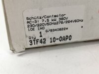 Siemens 3TF42 10-0AP0 Schütz Contactor