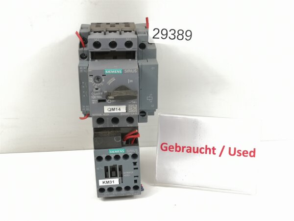 Siemens SIRIUS 3RV2901-1B 3RV2902-1DB0 Schütz