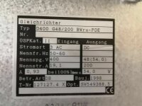 TEBECHOP D400 G48/200 BWru-PDE Gleichrichter
