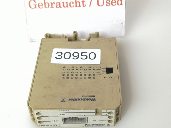 Weidmüller miniplex EMP-O/8D E Transmitter