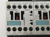 2x Siemens 3RA1315-8XB30-1BB4 3ZX1012-0RA00-1AA1 Schützkombination