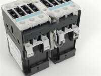2x Siemens 3RA1326-8XB30-1BB4 3ZX1012-0RA00-4BA1 Rückfahr Moto Schütz