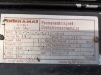 INDRAMAT MAC 90C-1-KD-2-C/110-A-1 Drehstromservomotor