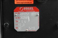 Vogel Getriebe MKS 4 Kegelgetriebe 302685  i=12  gearbox  491751 001