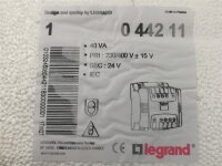 legrand 044211 Lärmschiene Schalttafeleinbau 0 442 11