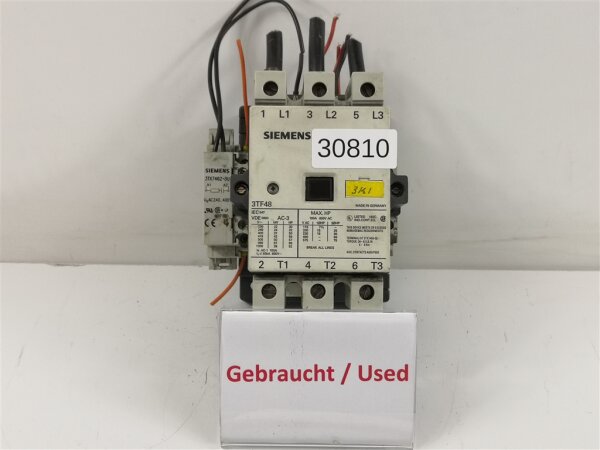 SIEMENS 3TF4822-0AP0 Schütz