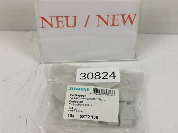 SIEMENS 35ST2 155 Endkappen für Sammelschienen 5ST2155