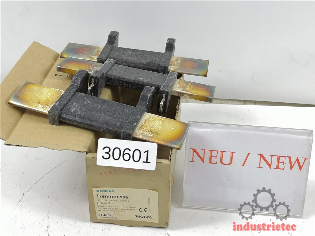 SIEMENS NH-Trennmesser Grifflasche - Isoliert 250A Für Elektroinstallation