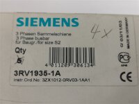 4x SIEMENS 3RV1935-1A 3 Phasen Sammelschiene