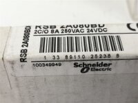 Telemecanique RSB 2A080BD Plug- In Relay Relais 025236