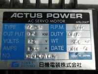 ACTUS POWER NA21-6F AC Servomotor