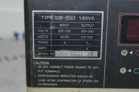 DYNAGEN PWM INVERTER G26-2001 1.6KVA
