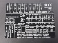 EATON DIL M40 XTCE040D Leistungsschütz Schütz